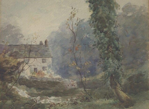 Corn mill and ivy by Ben Baines