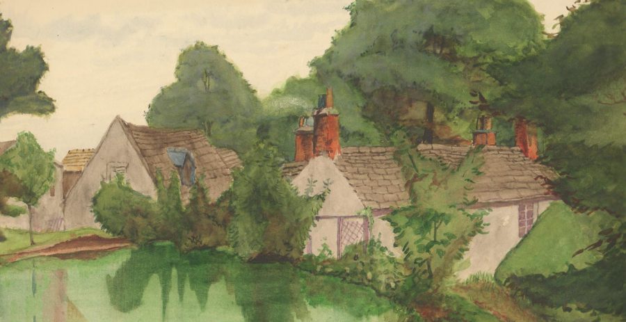 Rivelin Corn Mill, by Charles Dyson, 1932.