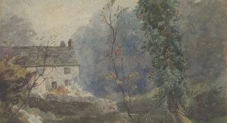 Corn Mill and River Rivelin, Ben Baines 1924